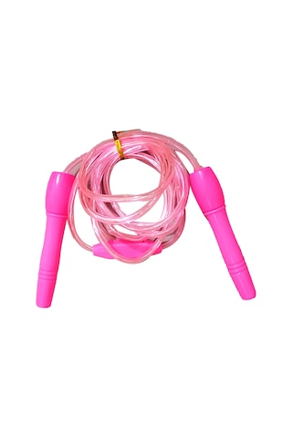 Ayarlanabilir Işıklı Atlama İpi Yetişkinler Ve Çocuklar İçin Pembe Işıklı Atlama İpi