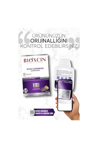 Bioxcin Saç Dökülmesine Karşı Siyah Sarımsak 300 ml 3 Al 2 Öde Şampuan