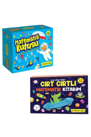 Matematik Seti 3-6 Yaş Cırt Cırtlı Matematik Ve Matematik Kutusu
