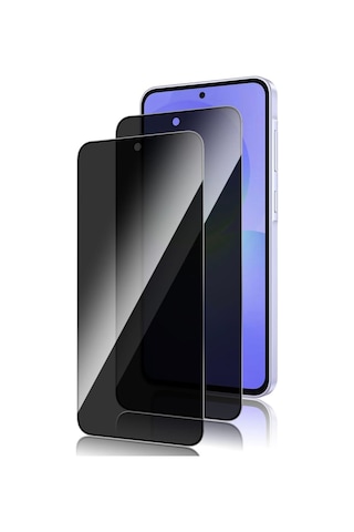 Logis Samsung Galaxy Uyumlu A56 Antistatik Tam Kaplayan Hayalet Ekran Koruyucu Cam