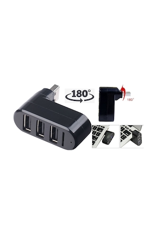 4692 4 Port Usb 2.0 Hub Çoklayıcı Çoğaltıcı 180 Derece