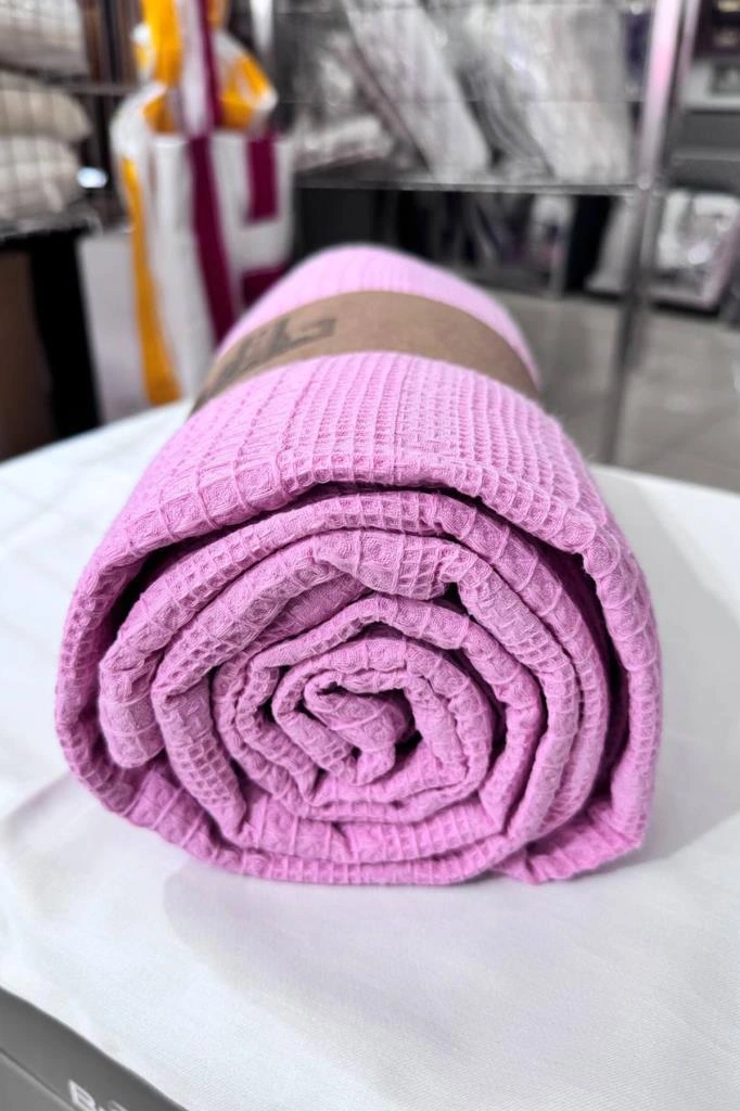 Çeyiz Diyarı Tek Kişilik Yazlık Pamuklu Tek Pike Pembe Pembe
