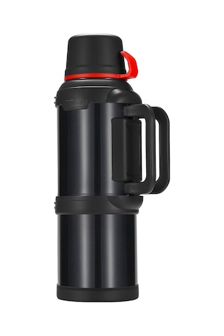 6271 Travel Pot Çelik Termos 4 Litre - Siyah Siyah