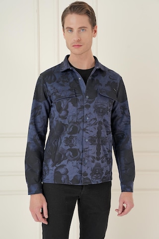 Efor G 1578 Slim Fit Lacivert Klasik Gömlek Lacivert