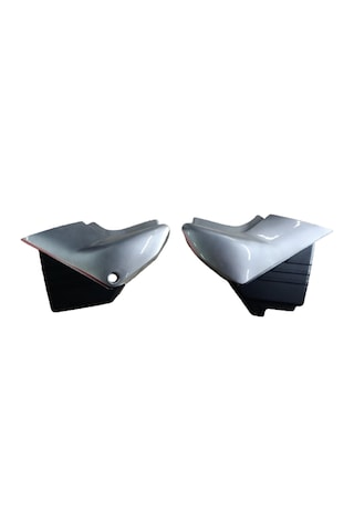 Yamaha Ybr 2006 Sağ Sol Akü Kapakları Takım Gri