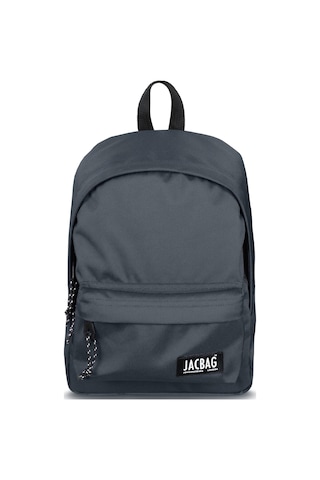 Jacbag Classic Junior -Tek Bölmeli Okul Çantası Junior Jac-Gri Çok Renkli