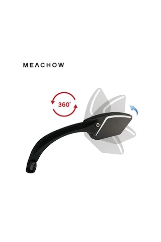 Meachow Me-002sl Bisiklet Aynası Gidon Gümüş Lens 200808 Sol