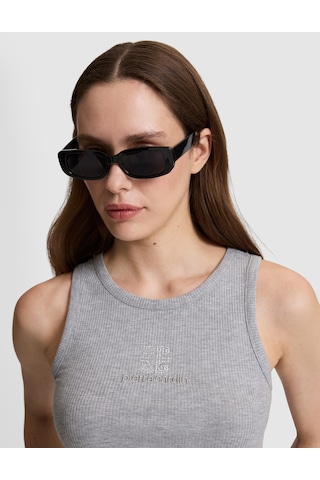Pierre Cardin Kadın Gri Melanj Bluz Örme 50319825-vr086