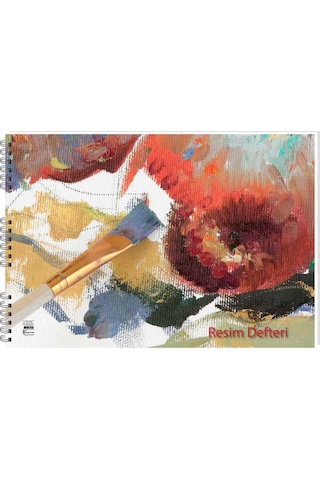 Keskin Color 35x 50 30 Yaprak Sipiralli Basic Resim Defteri