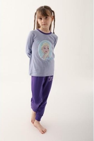 Frozen Kız Çocuk İkili Takım Açık İndigo