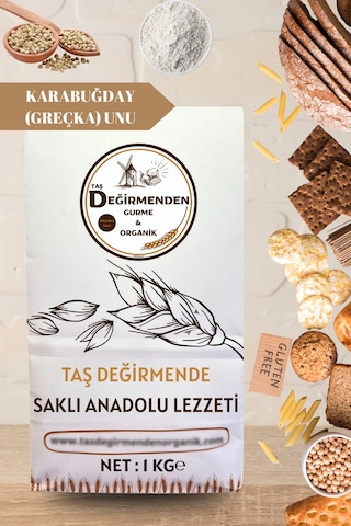Karabuğday (Greçka) Unu (Gluten İçermez) - 1 Kilo
