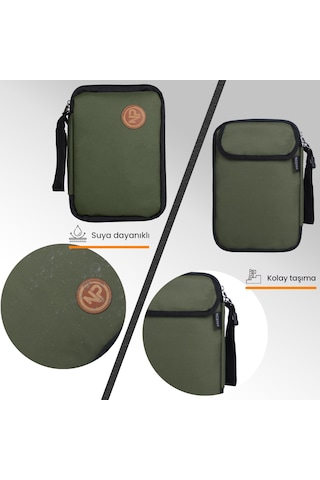 Npo Array Kablo Makyaj ve Aksesuar Organizer Çantası Yeşil