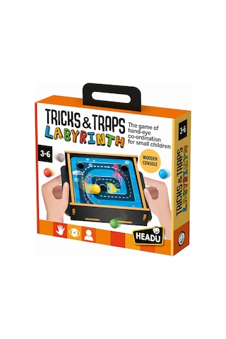 Headu Tricks & Traps Labyrinth 3-6 Yaş