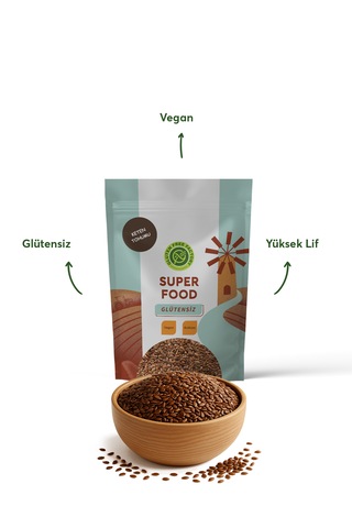 Glütensiz Keten Tohumu 1 Kg