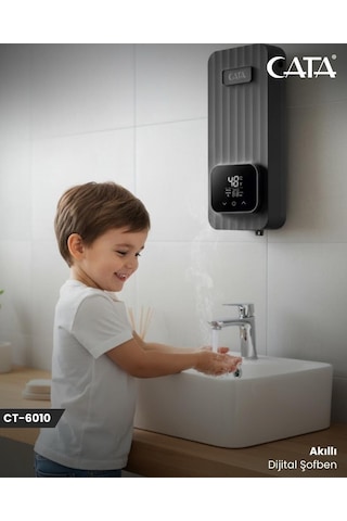 Cata Akıllı Dijital Şofben 5500w Ct-6010