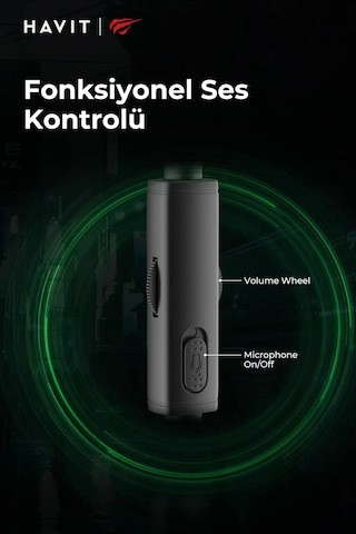 Havit Gamenote H2002E Kablolu Çıkarılabilir Mikrofonlu Oyuncu Kulaklığı