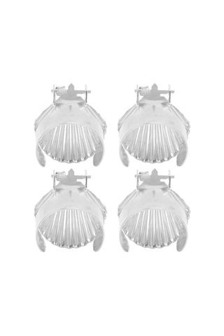 Yaozixa Demir Konulmuş Otomatik Mum Söndürücü, 4 Adet Sakal Desenli, 0.7-1 İnç Çaplı Mumlar İçin Güvenli Ve Dayanıklı