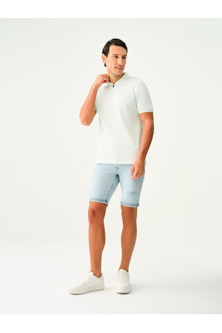 Loft Lf2035129 Ss Erkek Polo T-shirt Mınt Green