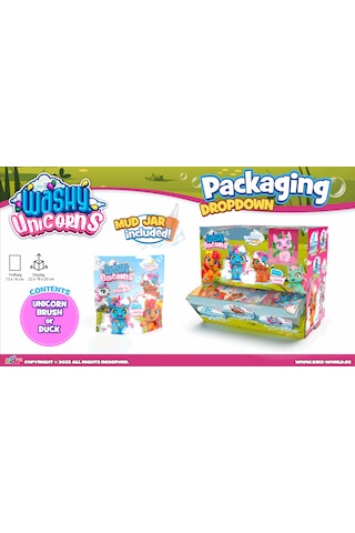 Washy Unicorns Unicornunu Ortaya Çıkar Sürpriz Unicorn Figürü 1 Adet
