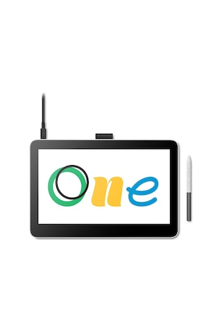 Wacom One 13 Dokunmatik Çizim Tablet - Dth134w0b 13,3 İnç Full Hd%99 Srgb, Pil İçermez.