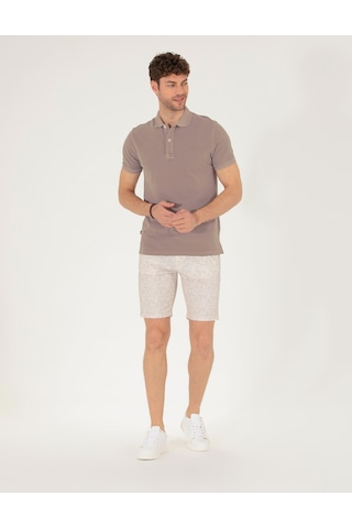 Pierre Cardin Erkek Bej Şort / Bermuda 50264882-vr011 Bej