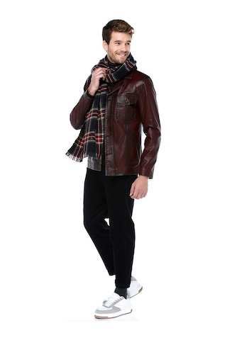 Dericlub E-1024 Hakiki Deri Erkek Ceket-Bordo
