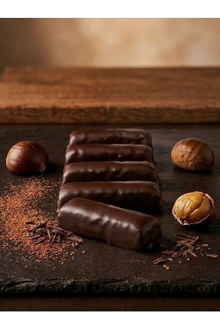 Çikolata Kaplamalı Kestane Şekeri - 125 Gr