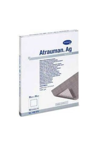 Hartmann Atrauman Ag İçerikli Yara Bakım Bezi 10 x 10 CM Gümüş
