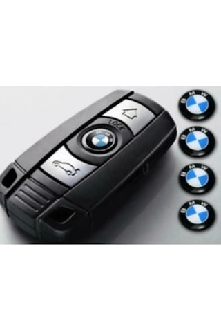 Bmw Kumanda Arma 11mm Yapışkan Sticker 2 Adet 1. Kalite