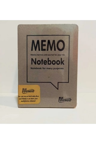 İdora Art Memo Siyah Beyaz Notebook 9,2x12,8 160 Yp. Çizgisiz