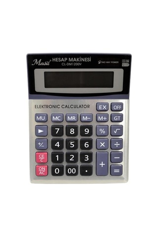 Cl-dm1200v 12 Hane Masaüstü Hesap Makinesi Diğer