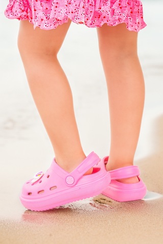 Kiko Kids Eva Plaj Havuz Okul Kreş Kız Çocuk Terlik Twg 755 Pembe