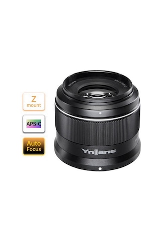 Yongnuo 50mm F/1.8Z DA DSM APS-C Nikon Z Mount Uyumlu Otofokus Prime Lens