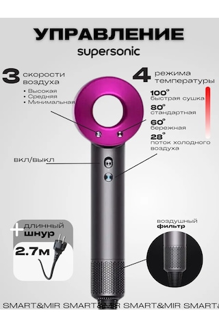 Profesyonel Güçlü Saç Kurutma Makinesi Supersonic Hd15 347687900