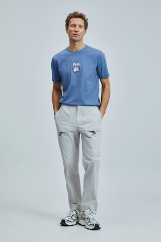 Lufian Zany Modern Grafik T- Shirt Koyu Lila Koyu Lila 111020255100890 Koyu Lila
