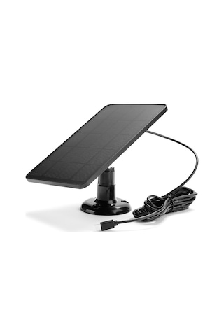 Lemestar Güvenlik Kamerası İçin 10w Güneş Paneli - Ip6 Su Geçirmez, 360 Derece Ayarlanabilir, Type-c Bağlantılı