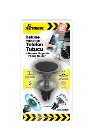 Deluxe Mıknatıslı Üniversal Araç İçi Telefon Tutacağı