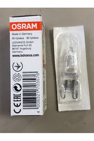Osram G9 40w 490 Lümen Fırın Lambası
