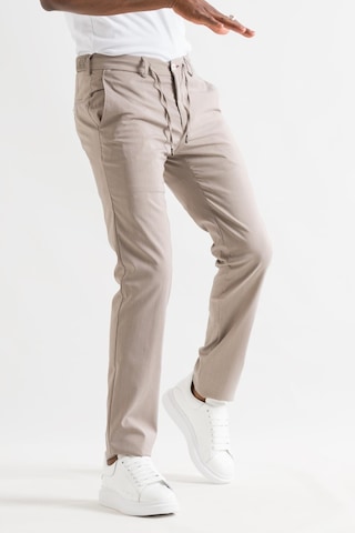 Ecer Slimfit Beli Lastikli İplikli İnce Yazlık Kumaş Jogger Pantolon 001