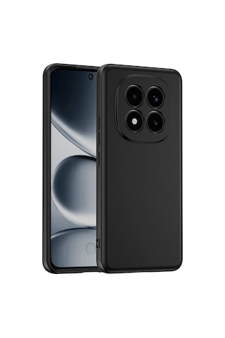 Maks Technology Redmi Note 15 Pro Plus Kılıf Mkst Mara Lansman Kapak - Siyah