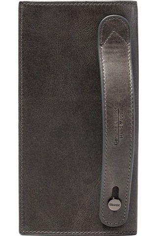 Crazy Gri Cüzdan & Kartlık Unisex 1764 Grande Deri Cüzdan Kartlık