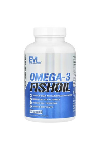 Evlution Triple Strength Omega 3 Fish Oil Epa Dha Su...