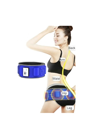 Masaj Kemeri Titreşimli Göbek Eritme Aleti 5 Motorlu