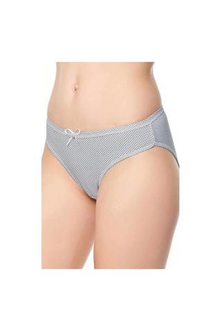 Tutku Kadın Küçük Puantiyeli Bikini Külot 6'Lı Paket-Standart Çok Renkli