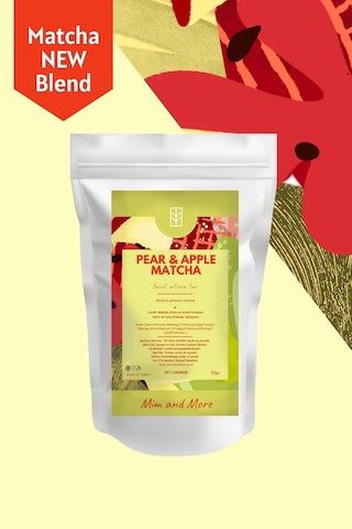 Mim and More Pear & Apple Matcha Armut & Elmalı Matcha 50 G
