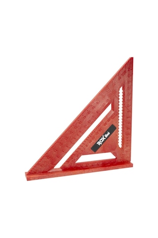 Rox Wood 0022 Abs Plastik Üçgen Marangoz Gönye 175 Mm