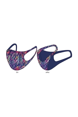 Blackspade Çocuk Koruyucu Maske Girls Printed S2