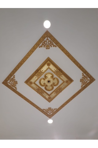 Decogold Saray Tavan Köşe Motif 41 26 Cm Altın