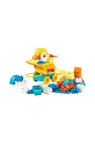 LEGO® DUPLO® Kasabası 3’ü 1 Arada Tekerlekli Hayvanlar 10448 - 2 Yaş ve Üzeri Çocuklar için Eğitici Oyuncak Yapım Seti (58 Parça)