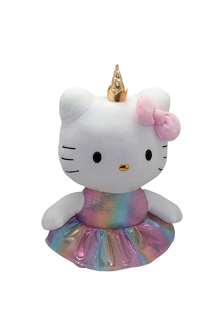 Hello Kitty Unicorn Kostümlü Pelüş Limited Edition Çok Renkli